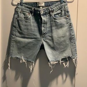 Agolde Jean shorts
